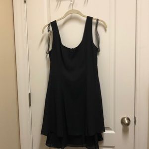 Little black cocktail dress, 2 layers of flair!